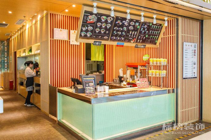 布蘭諾奶茶門店裝修奶茶店裝修公司怎樣選？